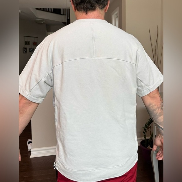 Lululemon french terry t-shirt men’s size Large  size L lululemon tshirt - Picture 2 of 6